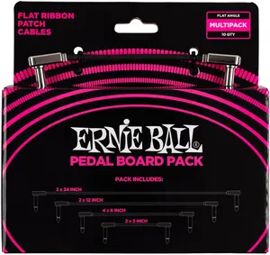 Ernie Ball Flat Ribbon Cables Pedalboard Multi-Pack
