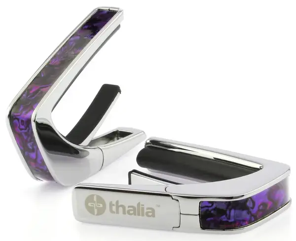 Thalia Shell Collection Purple Paua Chrome