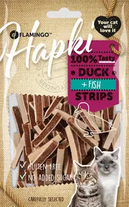 Flamingo Snacks Hapki Strips krmivo pro kočky 85 g