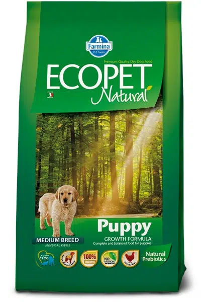 Ecopet Natural Puppy Chicken 2,5 kg