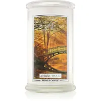 Kringle Candle Amber Wood vonná sviečka 624 g