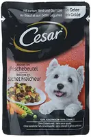 Cesar kapsičky s hovězím a zeleninovým ragú 100 g