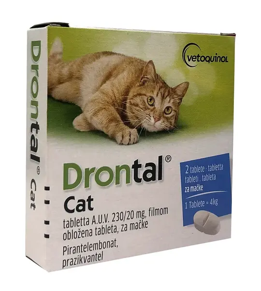 Drontal® Cat tablety A.U.V. 2 tabletky