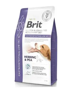 Brit Veterinary Diet Gastrointestinal - Low fat suché krmivo pre psov 2 kg