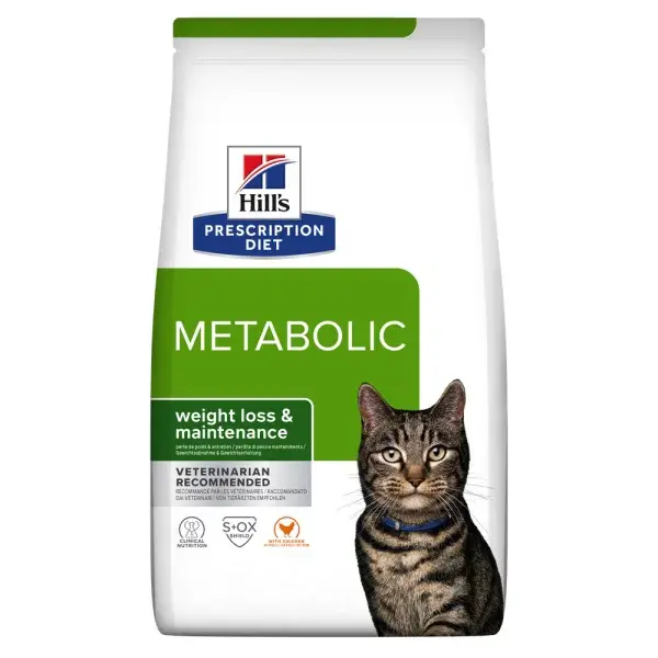 Hill's Prescription Diet Metabolic suché krmivo pre mačky 3 kg