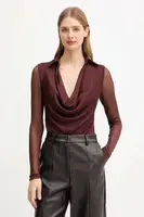 Body Bardot dámské, vínová barva, 59561TB1