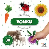 Veľké samolepky pre malé ručičky Vonku