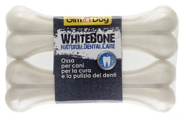 GimDog WhiteBone maškrty pre psov 2 ks, 14 cm, 120 g