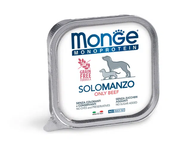 Monge Dog Monoprotein paté - hovädzie 150 g