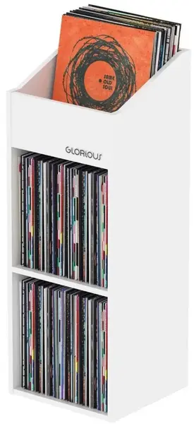Glorious Record Rack 330 White