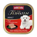 Animonda Vom Feinsten Adult, hovězí a krůtí srdce 6 x 150 g (82966)