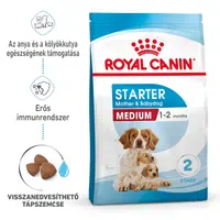 Royal Canin Medium Starter Mother & Babydog - granule pro štěňata a březí psy středních plemen 4 kg