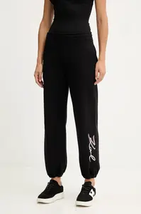 Bavlněné tepláky Karl Lagerfeld