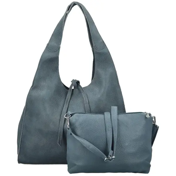 Dámský set kabelek džínově modrý - Coveri Kiria