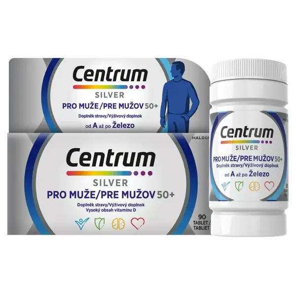 Centrum Silver pro Muže 50+ 90 tablet