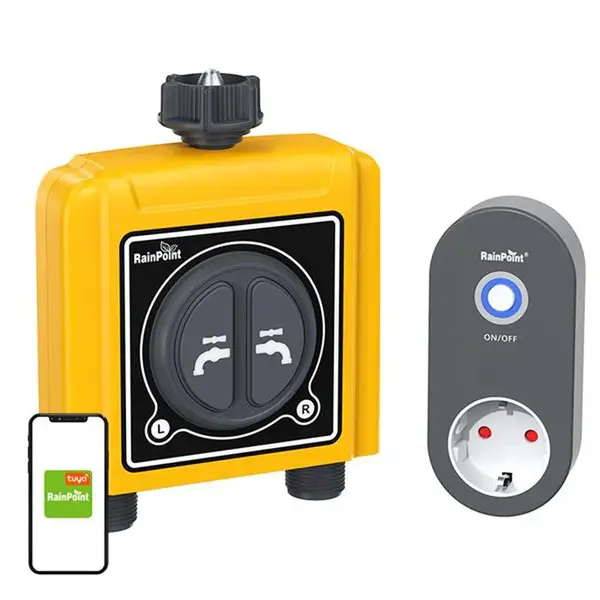 Dvouzónový ovladač zavlažování RAINPOINT TTV203FRF