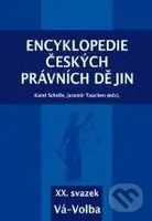 Encyklopedie českých právních dějin - XX. svazek (Vá-Volba) - kniha z kategorie Historie