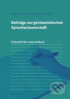 Beiträge zur germanistischen Sprachwissenschaft - E. Polášková, M. Mostýn, M. Pišl - kniha z kategorie Jazyková antropologie