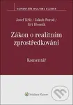 Zákon o realitním zprostředkování (Komentář) - Josef Kříž, Jakub Porod, Jiří Horník - kniha z kategorie Odborné a naučné