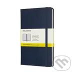 Moleskine - modrý zápisník (malý, štvorčekovaný)