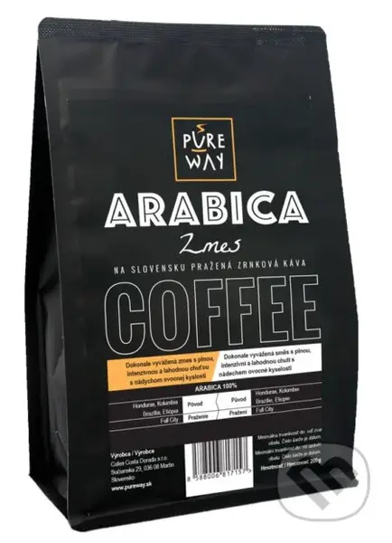 Arabica (Zrnková káva 200g)
