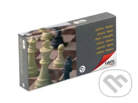 Šachy & Dáma magnetické střední