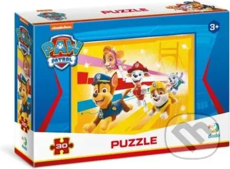 Tlapková patrola Do akce (30 dílků) - hra z kategorie 15 - 60 dílků