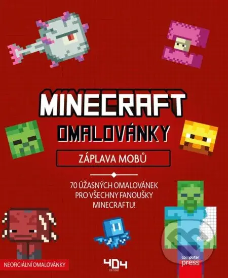 Omalovánky Minecraft – Záplava mobů - kolektív autorov - kniha z kategorie Omalovánky