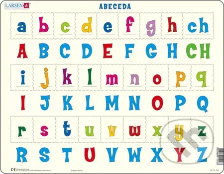 Abeceda veľké a malé písmo LS1427 - puzzle z kategorie Naučné puzzle