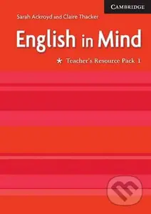 English in Mind 1: Tchr´s Resource Pack - Sarah Ackroyd - kniha z kategorie Jazykové učebnice a slovníky
