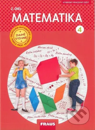 Matematika - pracovný zošit 2. diel pre 4. ročník (SJ) nová generácia - kniha z kategorie 1. stupeň