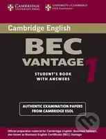 Cambridge BEC Vantage 1 - kniha z kategorie Jazykové učebnice a slovníky