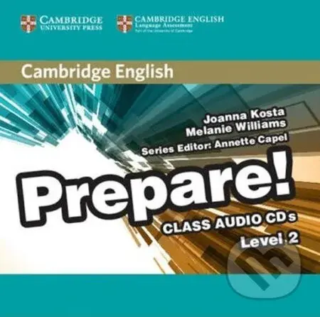 Prepare 2 /A2: Class Audio: CDs (2) - Joanna Kosta - audiokniha z kategorie Jazykové učebnice a slovníky
