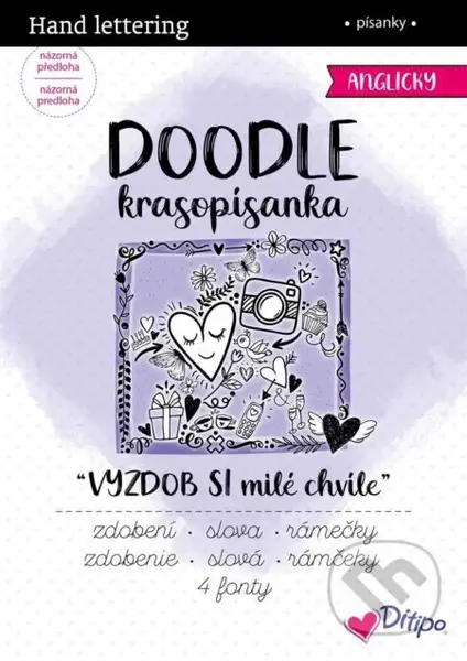 Doodle Krasopísanka - Vyzdob si milé chvíle - kniha z kategorie Učebnice a slovníky