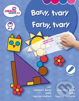 Barvy, Tvary - kniha z kategorie Omalovánky, vystřihovánky, papír