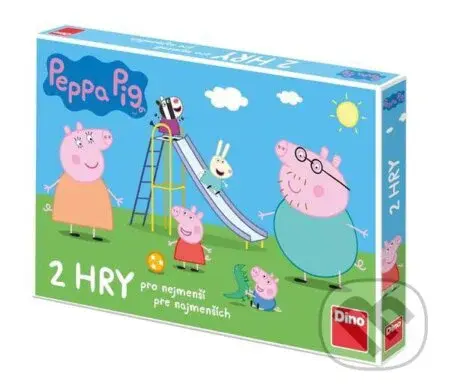 Prasátko Peppa pojď si hrát a klouzačky - hra z kategorie Klasické hry