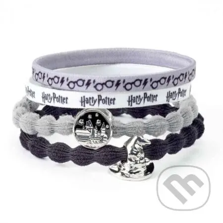 Gumičky do vlasov Harry Potter - Rokfort a Múdry klobúk