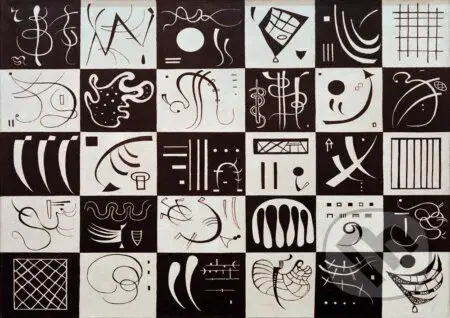 Kandinsky - Trente, 1937 - puzzle z kategorie Umělecké