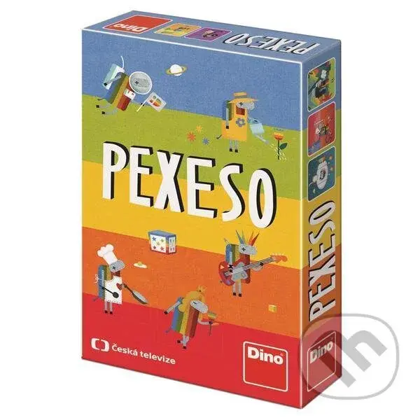 Pexeso Česká televize Déčko,Pexeso Česká televize Déčko - hra z kategorie Karty, pexeso