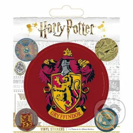 Vinylové samolepky Harry Potter - Nebelvír