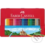Pastelky Castell set 36 farebné s okienkom (plechová krabička)