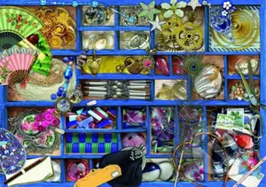 Blue Collection - puzzle z kategorie Umělecké