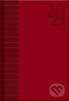 Týdenní diář A5 cz/sk Vivella red