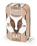 Drevenné puzzle – netopier veľkosť M drevený box - puzzle z kategorie 3D puzzle