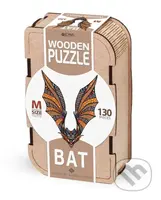 Drevenné puzzle – netopier veľkosť M drevený box - puzzle z kategorie 3D puzzle