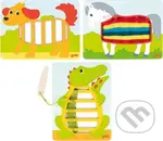 Obrázky ke tkaní Tři zvířátka