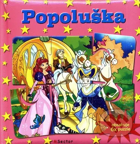 Popoluška (Obsahuje 6x puzzle)