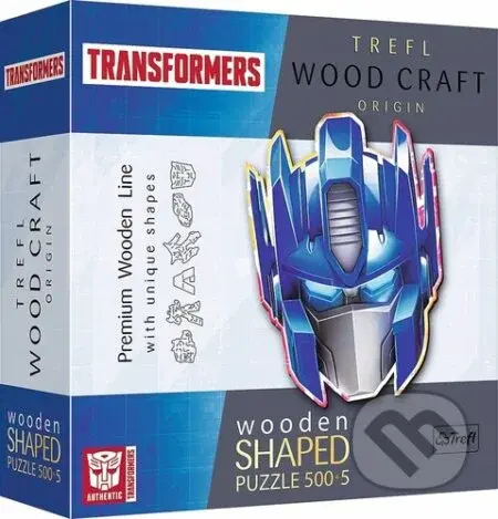 Wood Craft Origin puzzle Transformers Optimus Prime 505 dílků