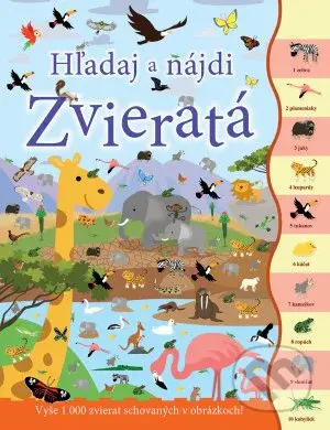 Hľadaj a nájdi: Zvieratá - kniha z kategorie Naučné knihy