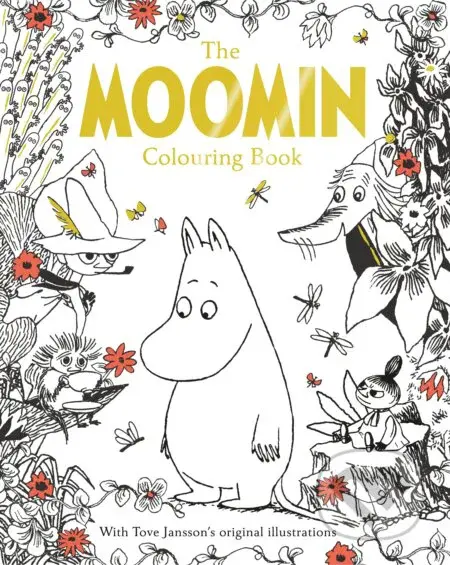 The Moomin Colouring Book - kniha z kategorie Omalovánky, vystřihovánky, papír